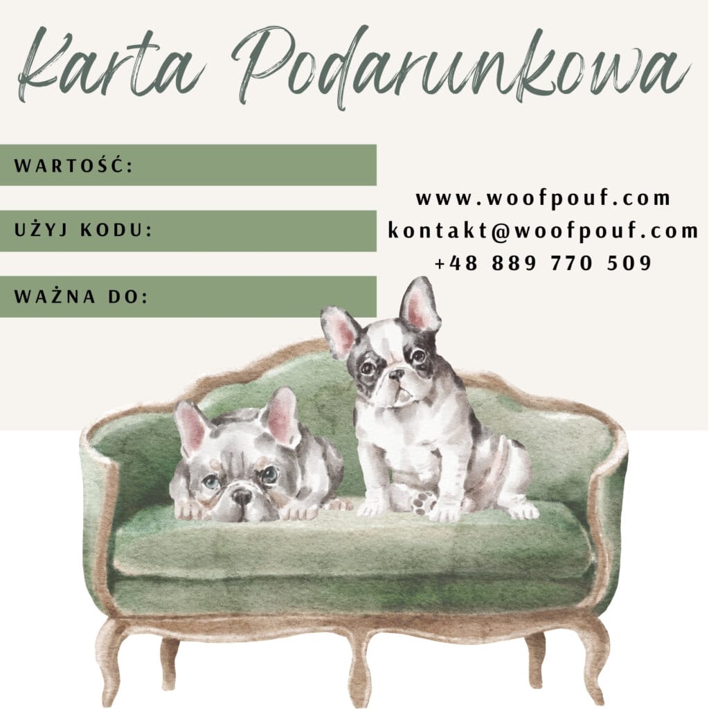 Karta podarunkowa dla psiarza