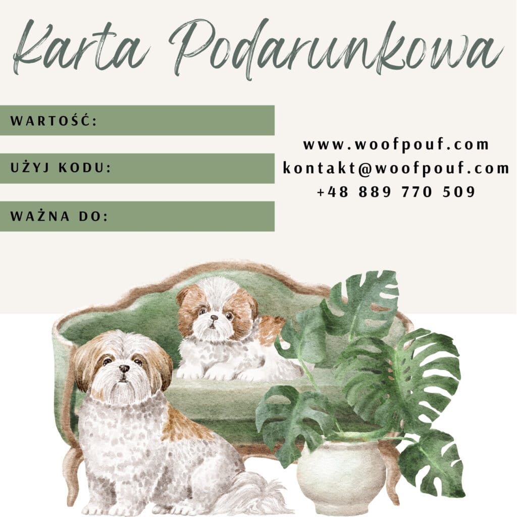 Karta podarunkowa dla psiarza