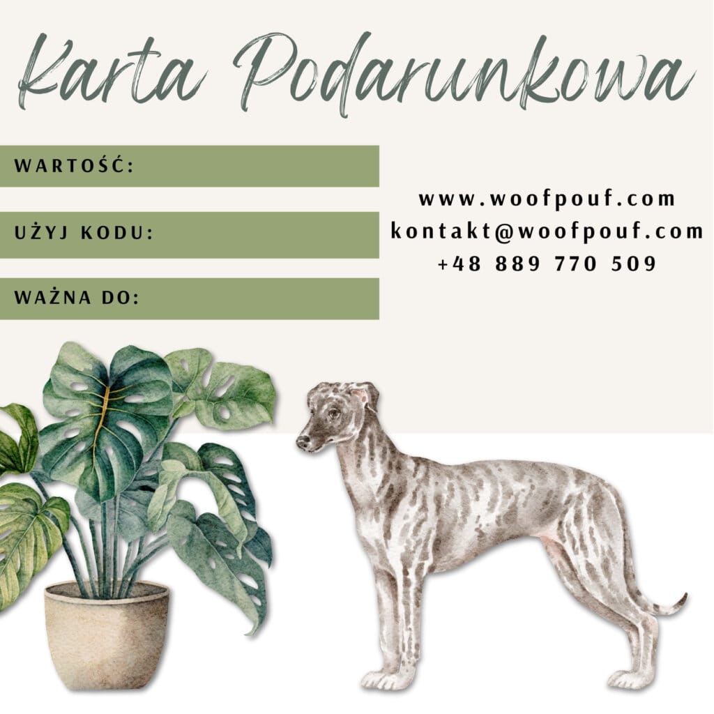 Karta podarunkowa dla psiarza